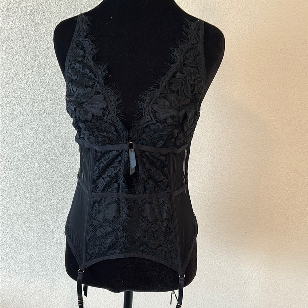 NWT Bluebella Black Lace Chemise